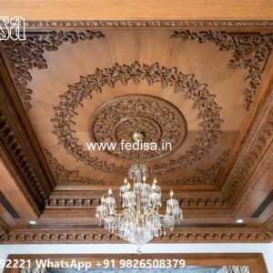 Wooden Ceiling Design 3d False Ceiling Design No-3877