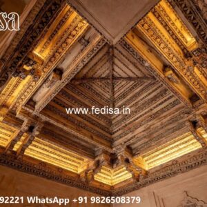 Wooden Ceiling Design Pop Designer Near Me No-3879