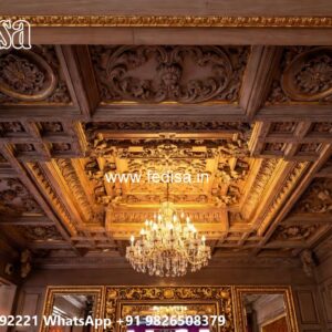 Wooden Ceiling Design False Ceiling Designs For Living Room With 2 Fans No-3883