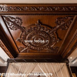 Wooden Ceiling Design Pal Ceiling Work No-3894