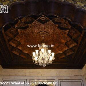 Wooden Ceiling Design Pop Design Without False Ceiling No-3925