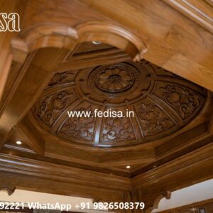 Wooden Ceiling Design Pop Patti Design No-3932