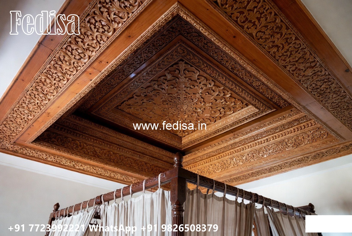 Wooden Ceiling Design Pop Bedroom Design 2026 No-3961
