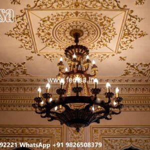 Wooden Ceiling Design Plus Minus Design For Bedroom No-3984