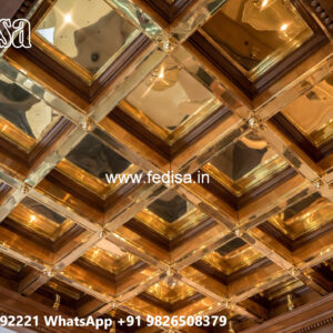 Wooden Ceiling Design Plaster Of Paris Simple Design For Living Room No-4013