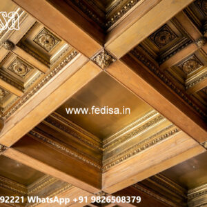 Wooden Ceiling Design Ceiling Pop Design Small Hall Price No-4024