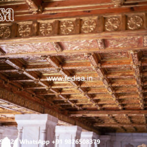 Wooden Ceiling Design Pooja Room Pop Simple Design No-4044