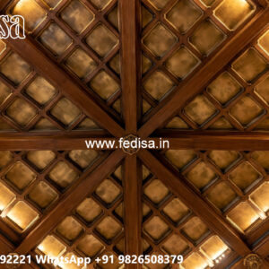 Wooden Ceiling Design Pop Room Ceiling Design No-4049