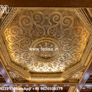 Wooden Ceiling Design Pop Design For Balcony Roof No-4056