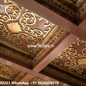 Wooden Ceiling Design Modern Pop Design For Bedroom No-4057