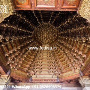 Wooden Ceiling Design Pop Ceiling Design Color No-4065