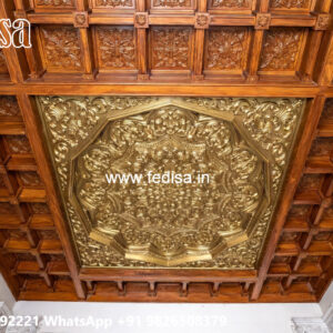 Wooden Ceiling Design Modern Pop Design For Tv Wall Unit No-4079
