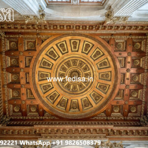 Wooden Ceiling Design Pop Design For Veranda No-4110