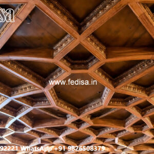 Wooden Ceiling Design Pop Small Design No-4112