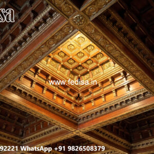 Wooden Ceiling Design Plaster Of Paris Design For Bedroom No-4115