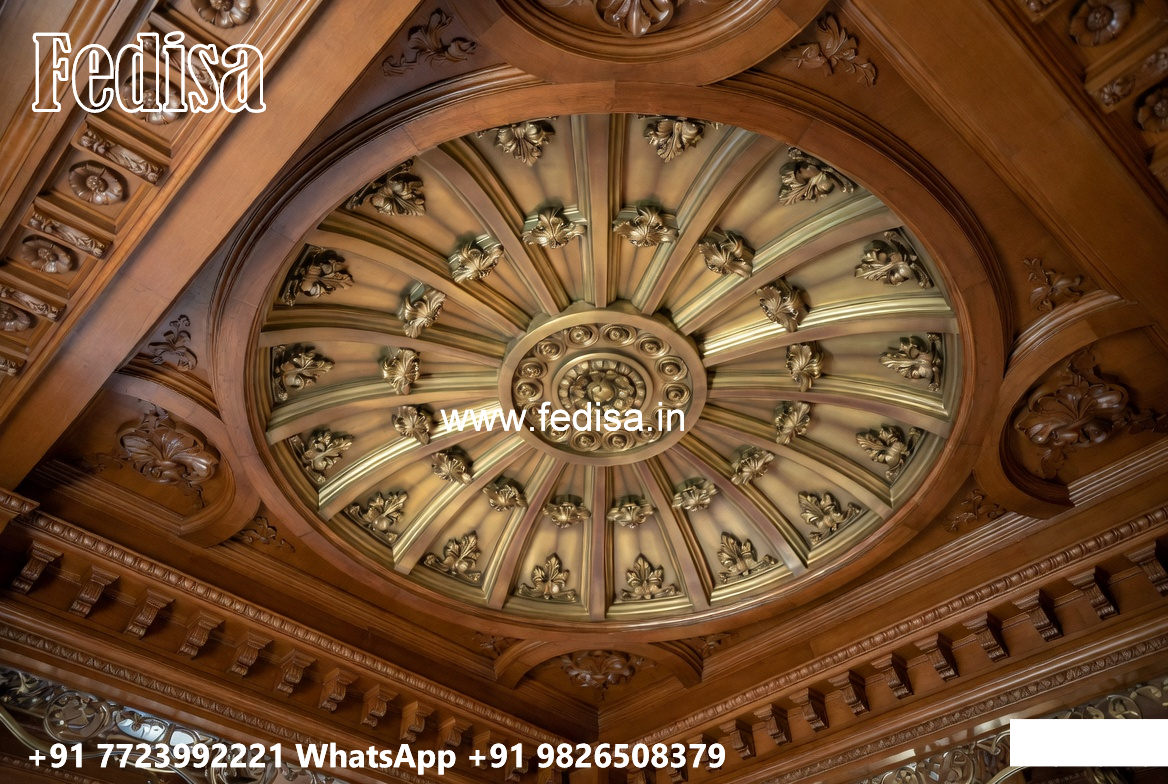 Wooden Ceiling Design Pop Design Chhat No-4128