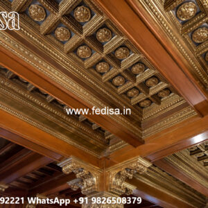 Wooden Ceiling Design Interior False Ceiling Design No-4133