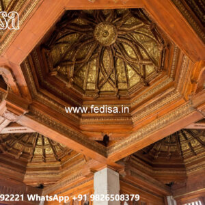 Wooden Ceiling Design Pop Design Border No-4146