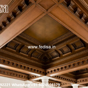 Wooden Ceiling Design Top Pop Design For Hall No-4148