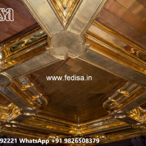 Wooden Ceiling Design Pop Dizain 2026 No-4157