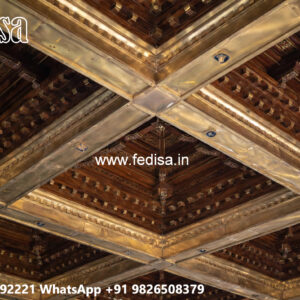 Wooden Ceiling Design Chhath Pop Design No-4169