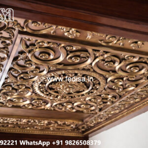 Wooden Ceiling Design Royal False Ceiling Design No-4173