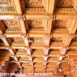 Wooden Ceiling Design Pop Carnish Design No-4208
