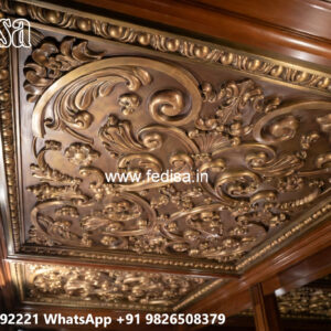 Wooden Ceiling Design False Ceiling Pop Design For Hall No-4250
