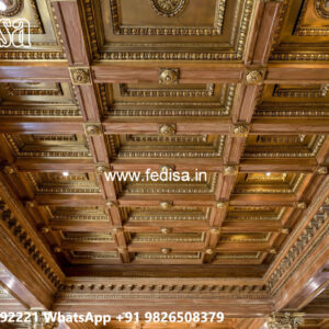 Wooden Ceiling Design Without Pop Ceiling Design No-4297