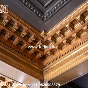 Wooden Ceiling Design Porch Pop Simple Design No-4309
