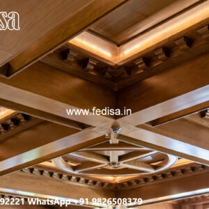 Wooden Ceiling Design Pop Chhat Ka Design No-4316