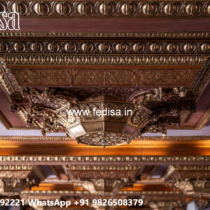 Wooden Ceiling Design Pop Ka Phool No-4323