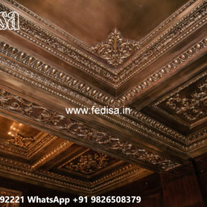 Wooden Ceiling Design Pop Hall Design 2026 No-4333