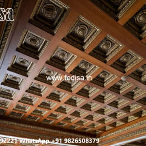 Wooden Ceiling Design New Model Pop Design No-4336