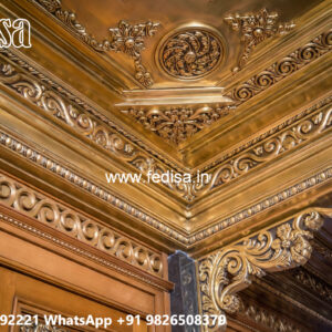 Wooden Ceiling Design Border Pop Design No-4342