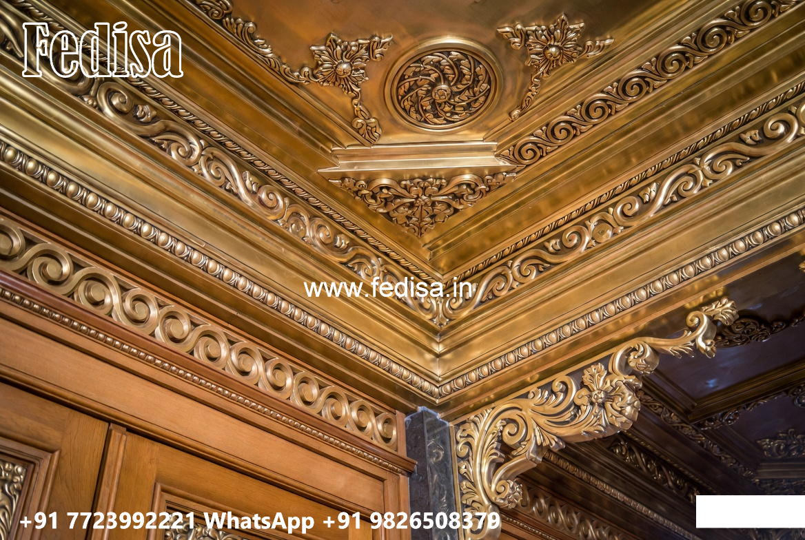 Wooden Ceiling Design Border Pop Design No-4342