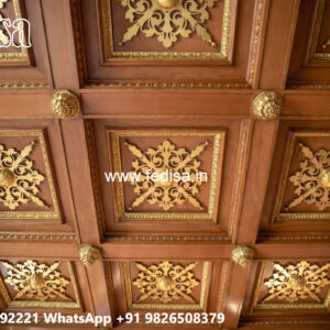 Wooden Ceiling Design Latest Pop Design For Living Room No-4363