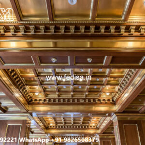 Wooden Ceiling Design Pop Design Latest 2026 No-4374