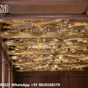 Wooden Ceiling Design Pop Readymade Design No-4378