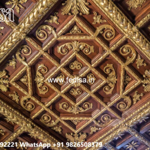 Wooden Ceiling Design Ceiling Design Border No-4396