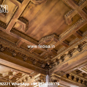 Wooden Ceiling Design Pop Ki Chhat Ki Design No-4404