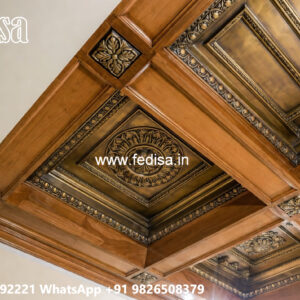 Wooden Ceiling Design Pop Ka Design Simple No-4408