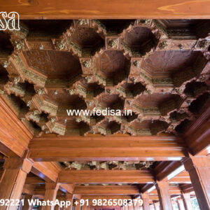 Wooden Ceiling Design Wall Putty Ceiling Design No-4422