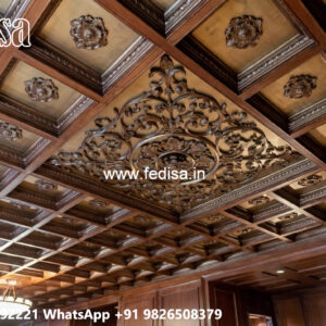 Wooden Ceiling Design Minus Plus Ki Design Pop No-4423