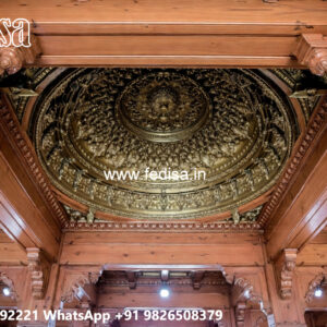 Wooden Ceiling Design Pop Heart Design No-4432