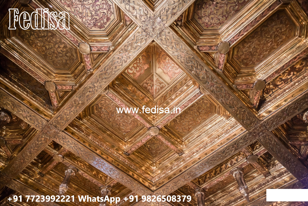 Wooden Ceiling Design Pop Hall Design Simple No-4452