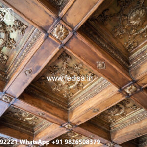 Wooden Ceiling Design Indian Pop Design No-4453