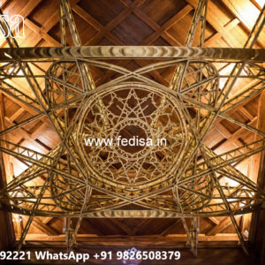 Wooden Ceiling Design Building Pop Design No-4466