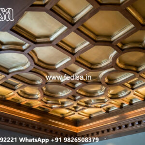 Wooden Ceiling Design Best Pop Plus Minus Design No-4477