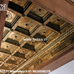 Wooden Ceiling Design Heart Shape Pop Design For Bedroom No-4481